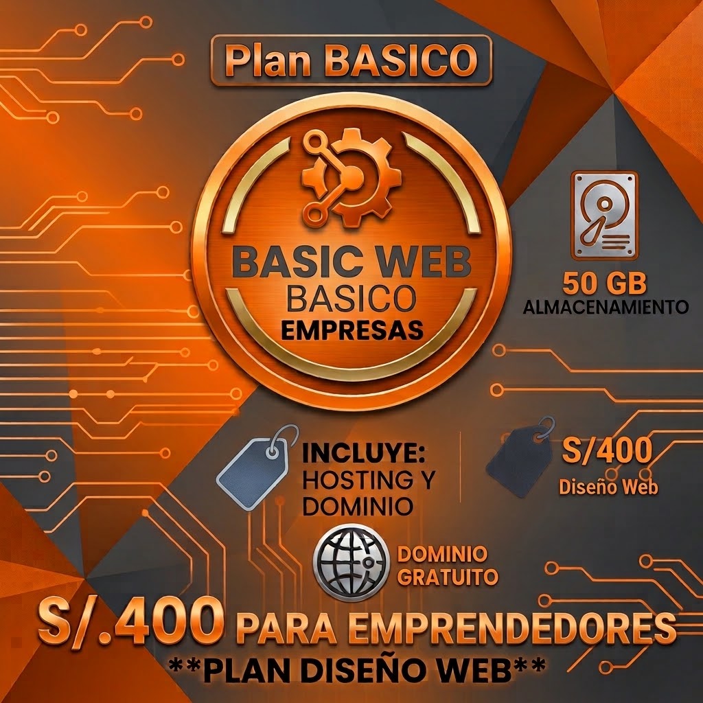 Plan Diseño Web Básico