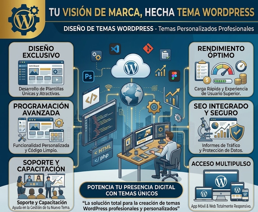 Diseño de Temas Personalizados para Wordpress